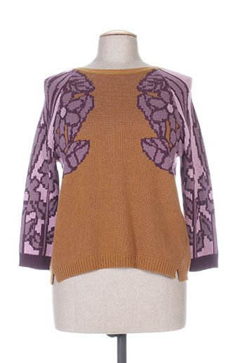maxmara gilets femme de couleur marron