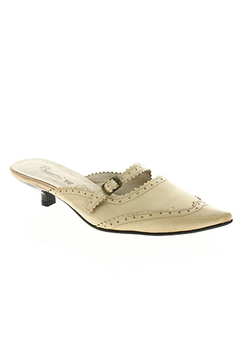 butterfly chaussures femme de couleur beige