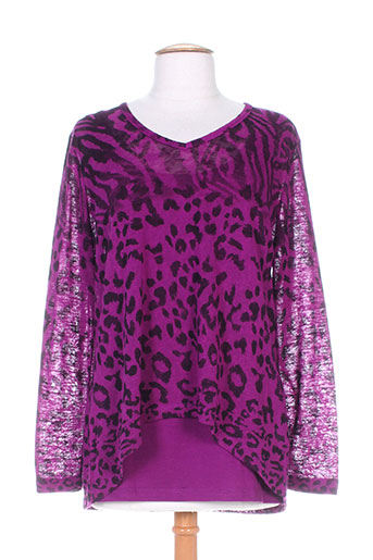 marble pulls femme de couleur violet