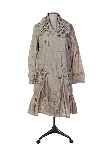 havrey manteaux femme de couleur vert