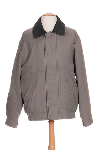 benny les hommes vestes homme de couleur gris