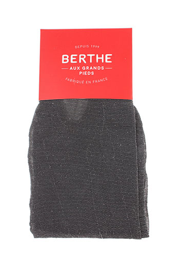 berthe aux grands pieds lingerie femme de couleur gris