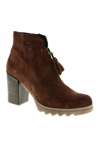 riva di mare chaussures femme de couleur marron