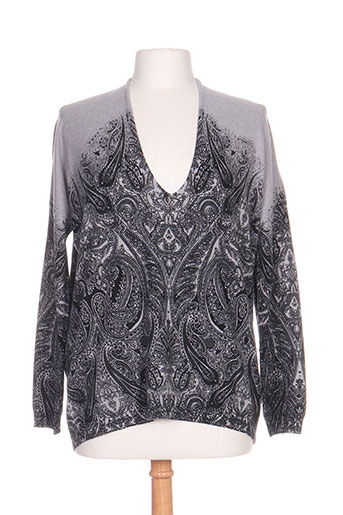 lauren vidal pulls femme de couleur gris