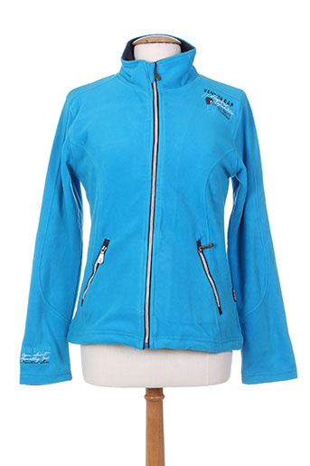 vent du cap vestes femme de couleur bleu