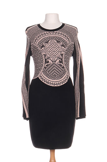 tricot chic robes femme de couleur noir