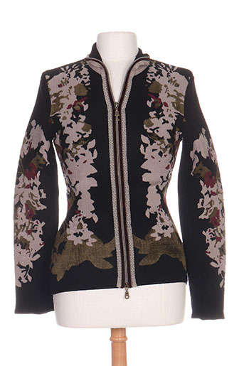 tricot chic gilets femme de couleur noir