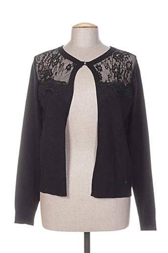 fracomina gilets femme de couleur noir