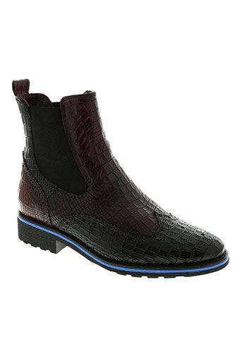 coco et abricot chaussures femme de couleur rouge