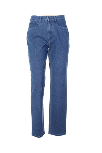 bruno saint hilaire jeans femme de couleur bleu