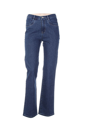 i.quing jeans femme de couleur bleu