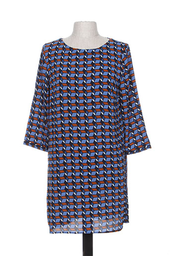 noémie EFFI_CHAR_1 co robes femme de couleur bleu
