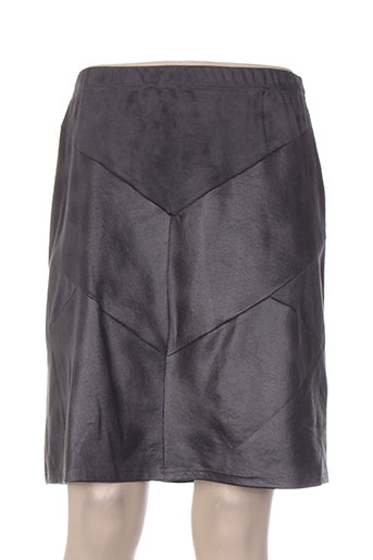 renatto bene jupes femme de couleur gris