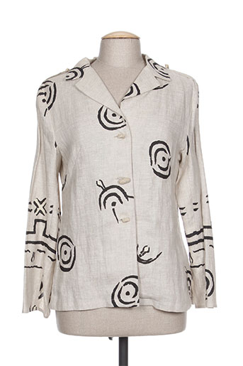 coco menthe chemises femme de couleur beige