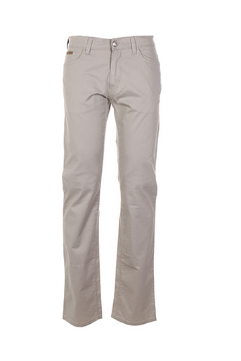 trussardi jeans pantalons homme de couleur gris