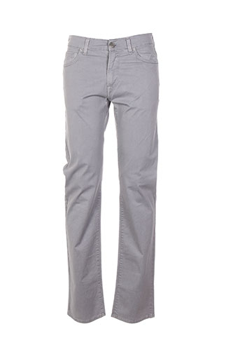 trussardi jeans pantalons homme de couleur gris
