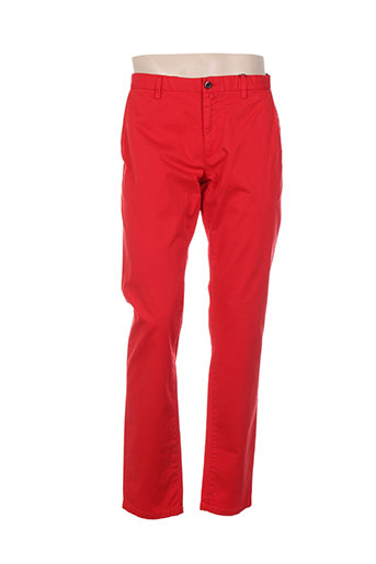 gant pantalons homme de couleur rouge