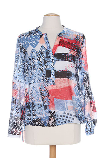 my way chemises femme de couleur bleu