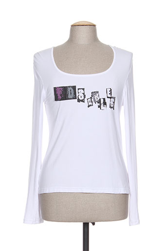 fille des sables t-shirts femme de couleur blanc