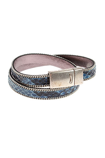 juste taille accessoires femme de couleur bleu