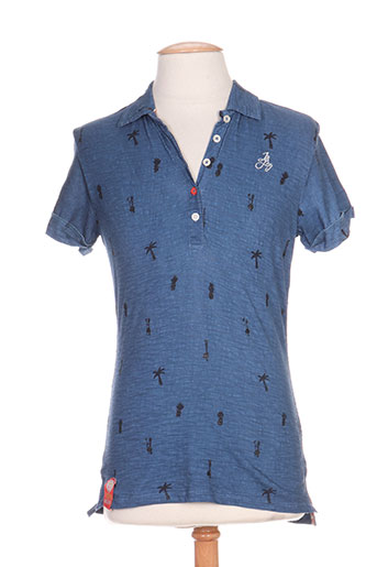 jn-joy chemises femme de couleur bleu