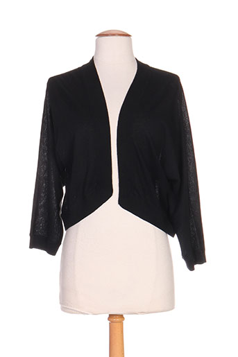 hugo boss gilets femme de couleur noir