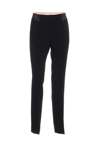hugo boss pantalons femme de couleur noir