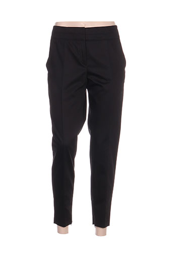 hugo boss pantalons femme de couleur noir
