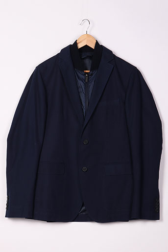 hugo boss vestes homme de couleur bleu