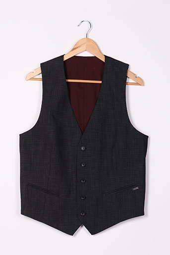 hugo boss gilets homme de couleur noir