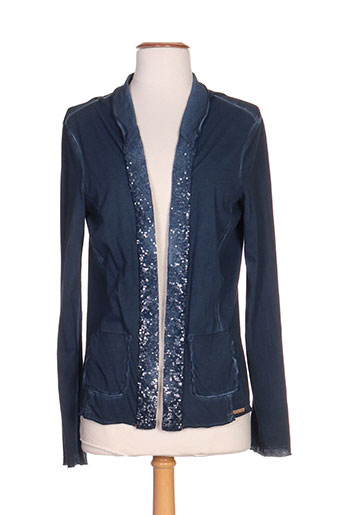 hugo boss vestes femme de couleur bleu
