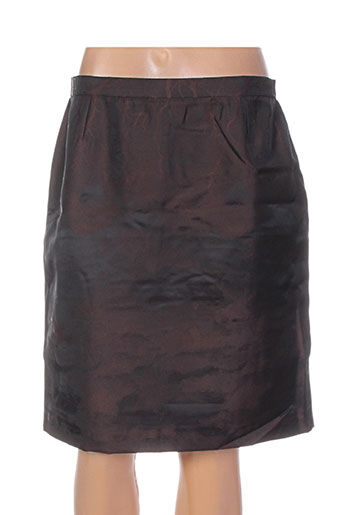 nathalie chaize jupes femme de couleur marron