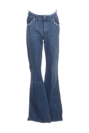 school rag jeans femme de couleur bleu