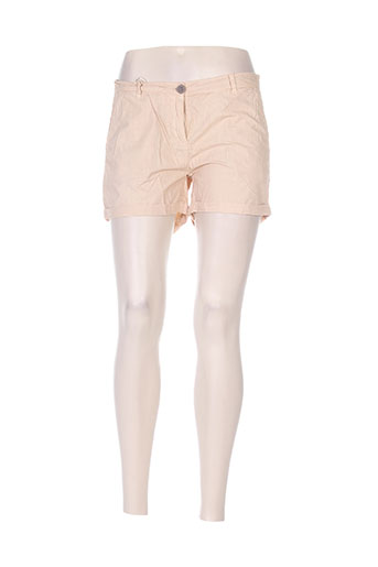 redsoul shorts / bermudas femme de couleur beige