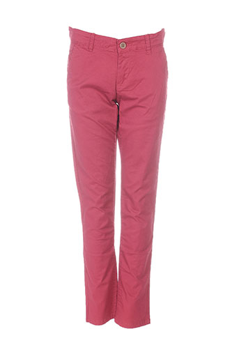 tiffosi pantalons garçon de couleur rouge