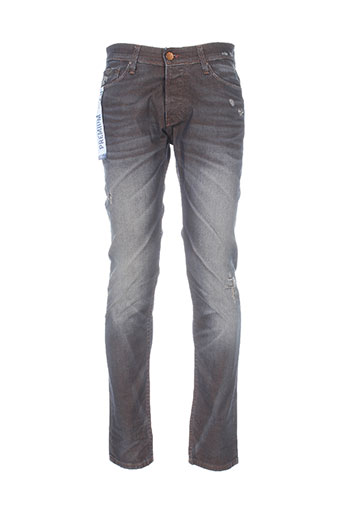 salsa jeans homme de couleur marron