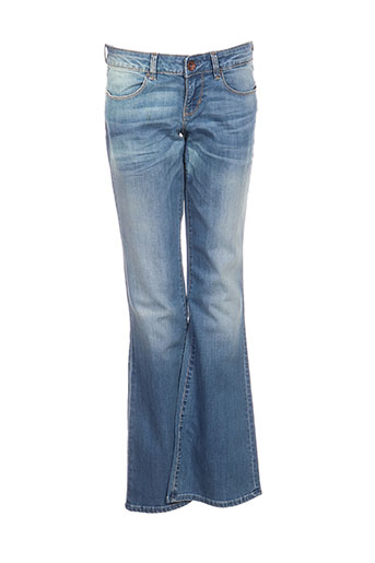 guess jeans femme de couleur bleu