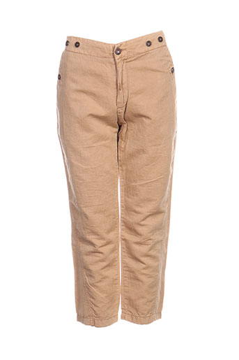 diesel pantacourts femme de couleur beige