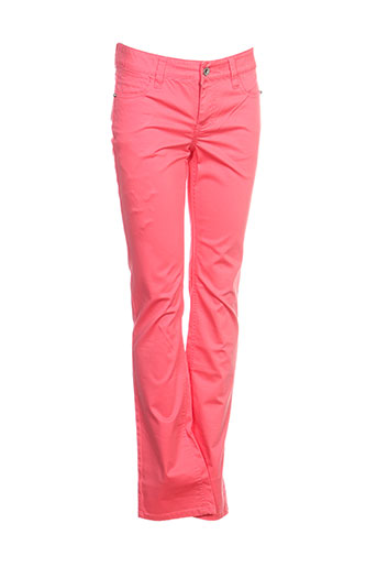 guess pantalons femme de couleur rose
