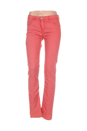 chipie pantalons femme de couleur orange