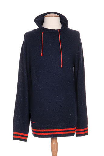 teddy smith pulls homme de couleur bleu