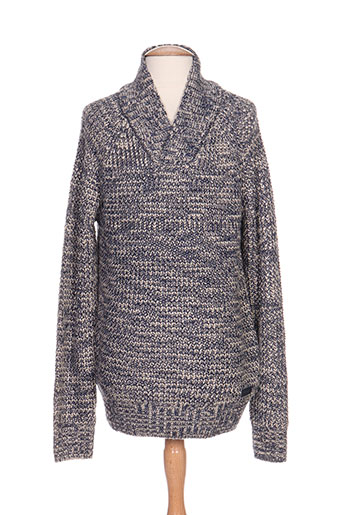 pepe jeans pulls homme de couleur bleu
