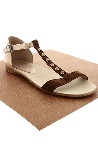 one step chaussures femme de couleur marron