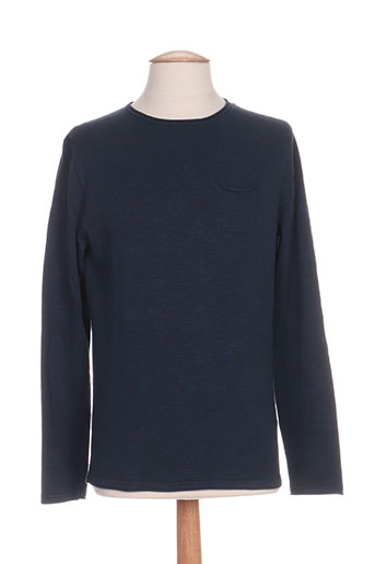 guess pulls homme de couleur bleu