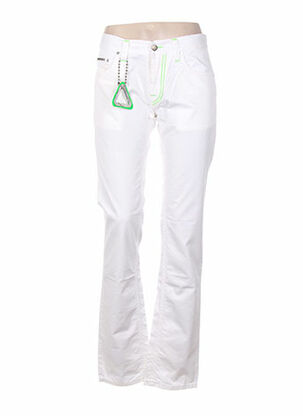 Pantalon casual blanc ABSOLUT JOY pour femme