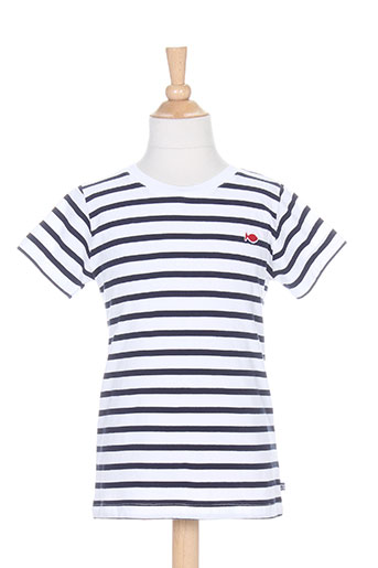 week end a la mer t-shirts / tops garçon de couleur blanc