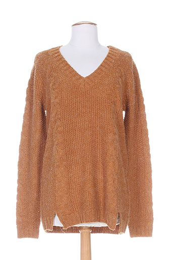 vila pulls femme de couleur marron