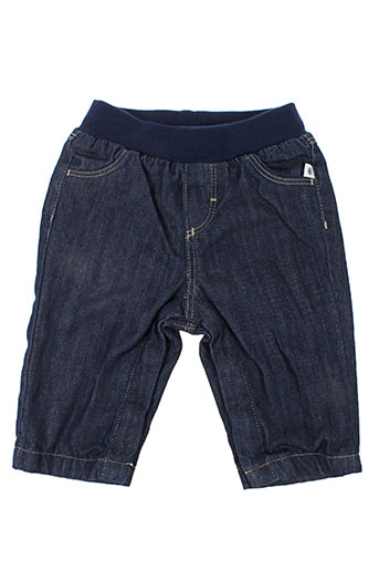 petit bateau jeans garçon de couleur bleu