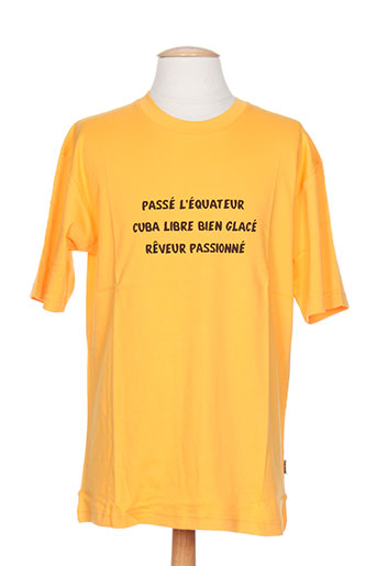 poetik t-shirts / tops homme de couleur orange