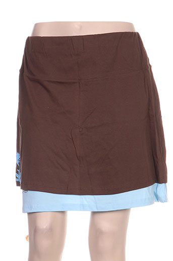 envao jupes femme de couleur marron